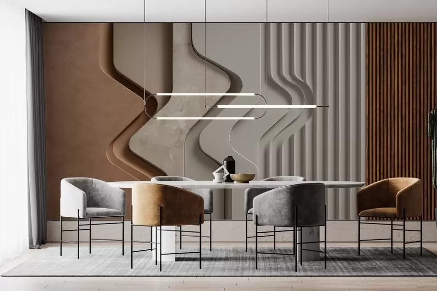 murales Ilusiones de textura w04188