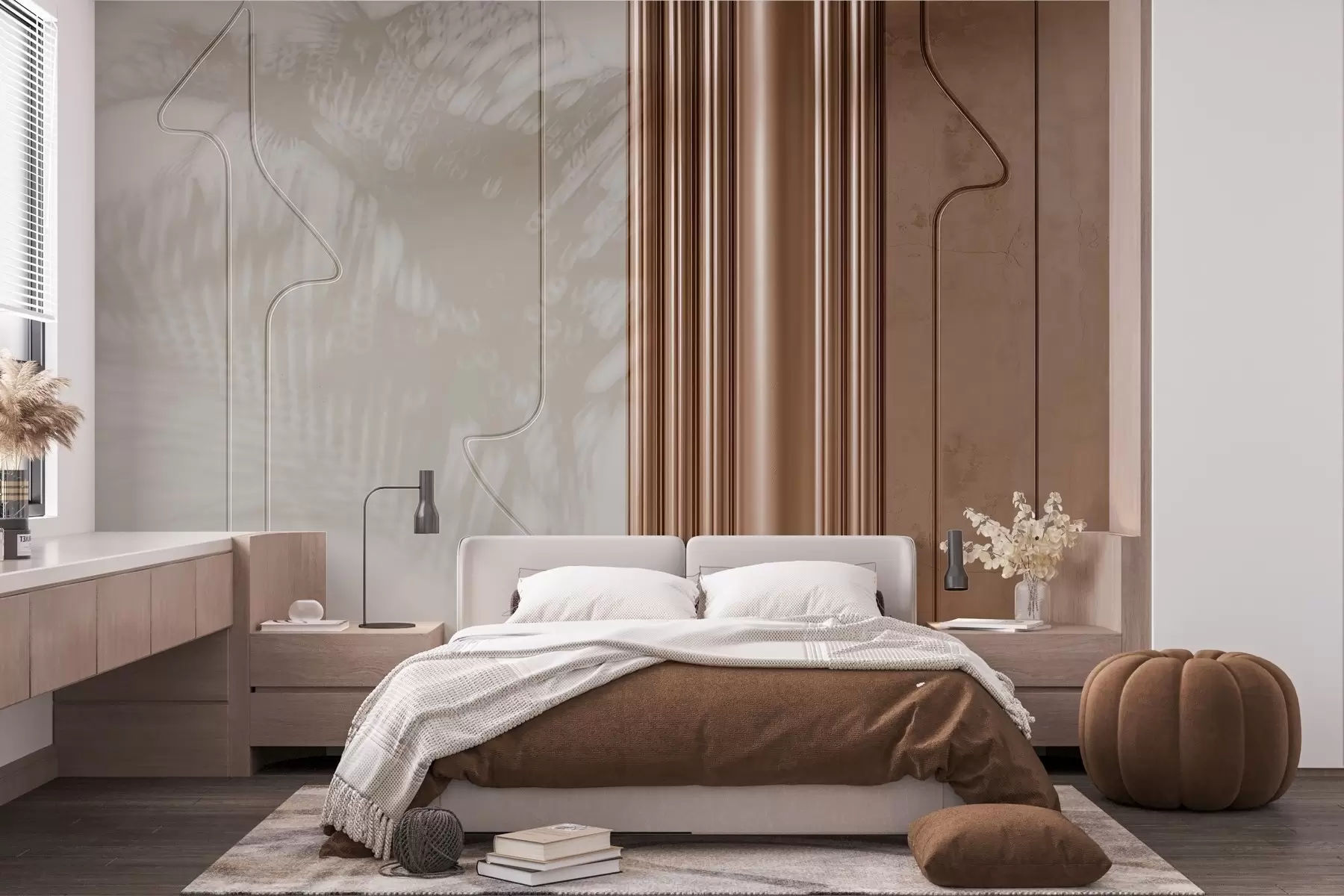 wall murals Fusion of Textures w04190