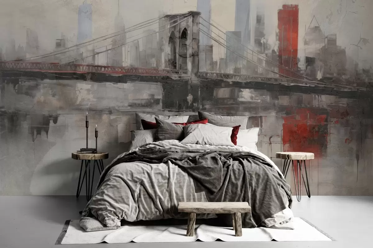wall murals Urban Loftscape w04192