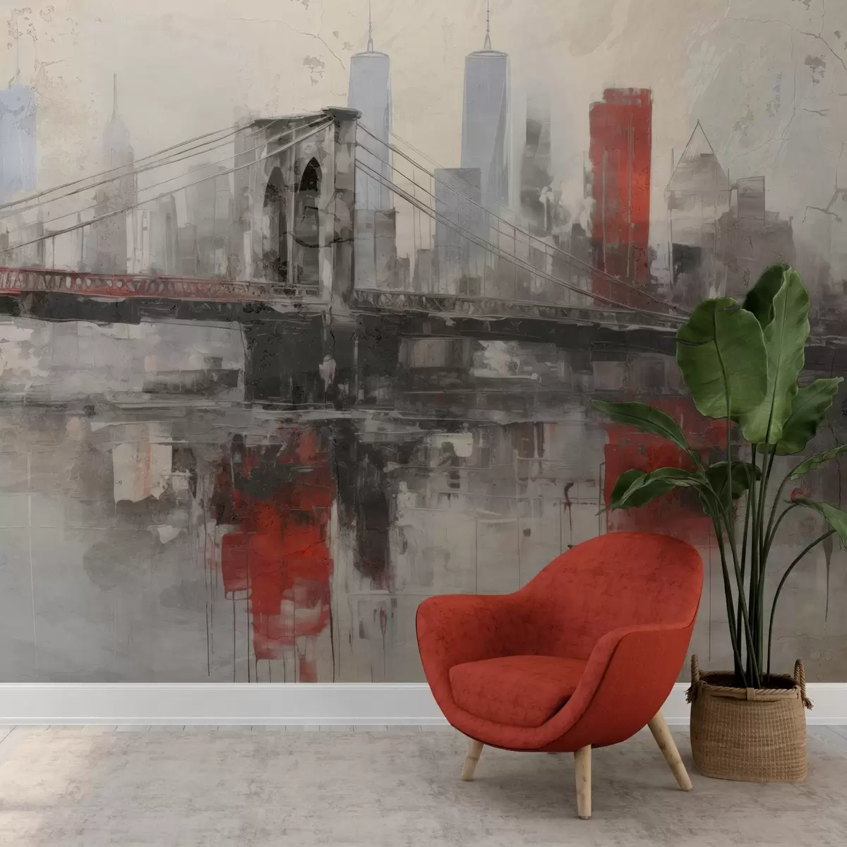 Wall Mural Photo Wallpaper Urban Loftscape w04192