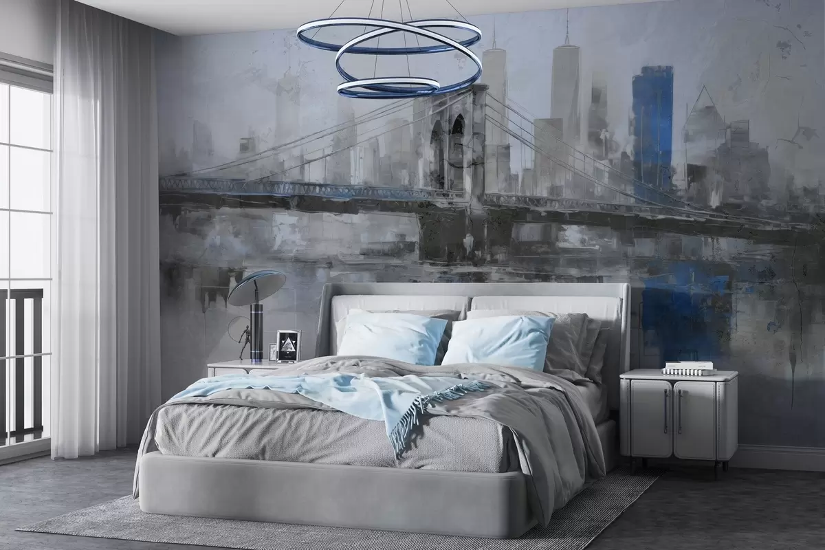 Wall Mural Photo Wallpaper Urban Loftscape w04192v1