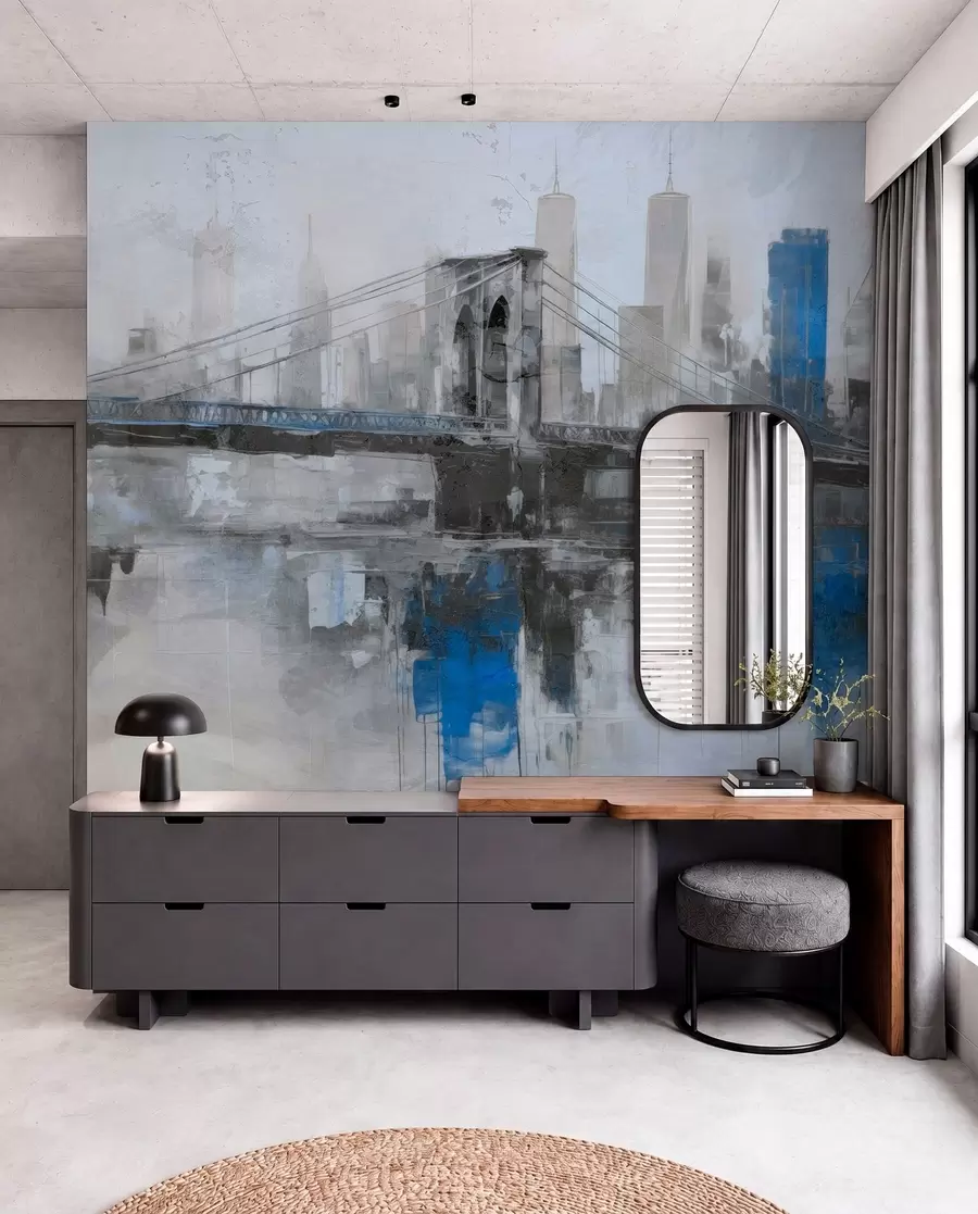 peintures murales Loftscape urbain w04192v1