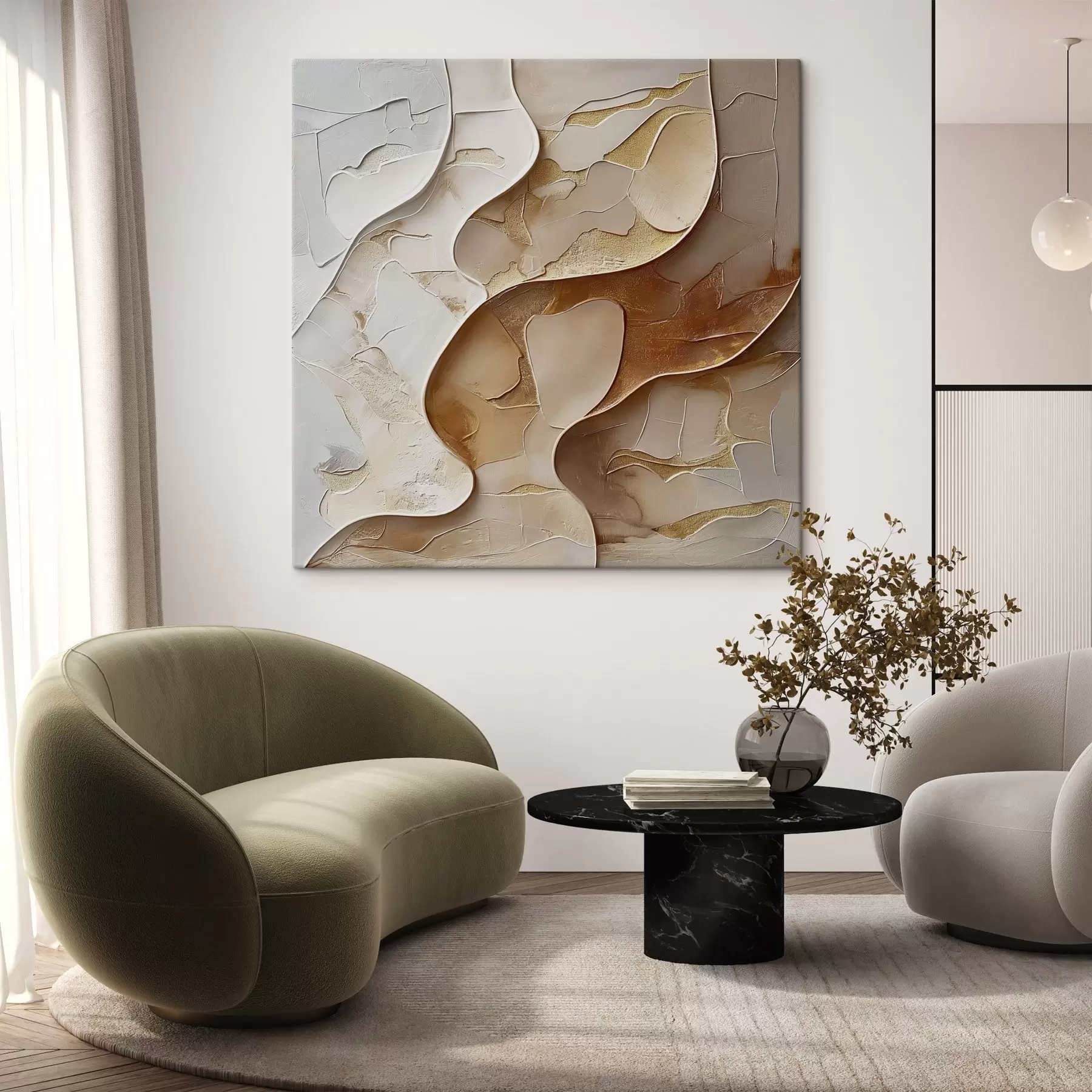 murales Ondas de piedra s44957