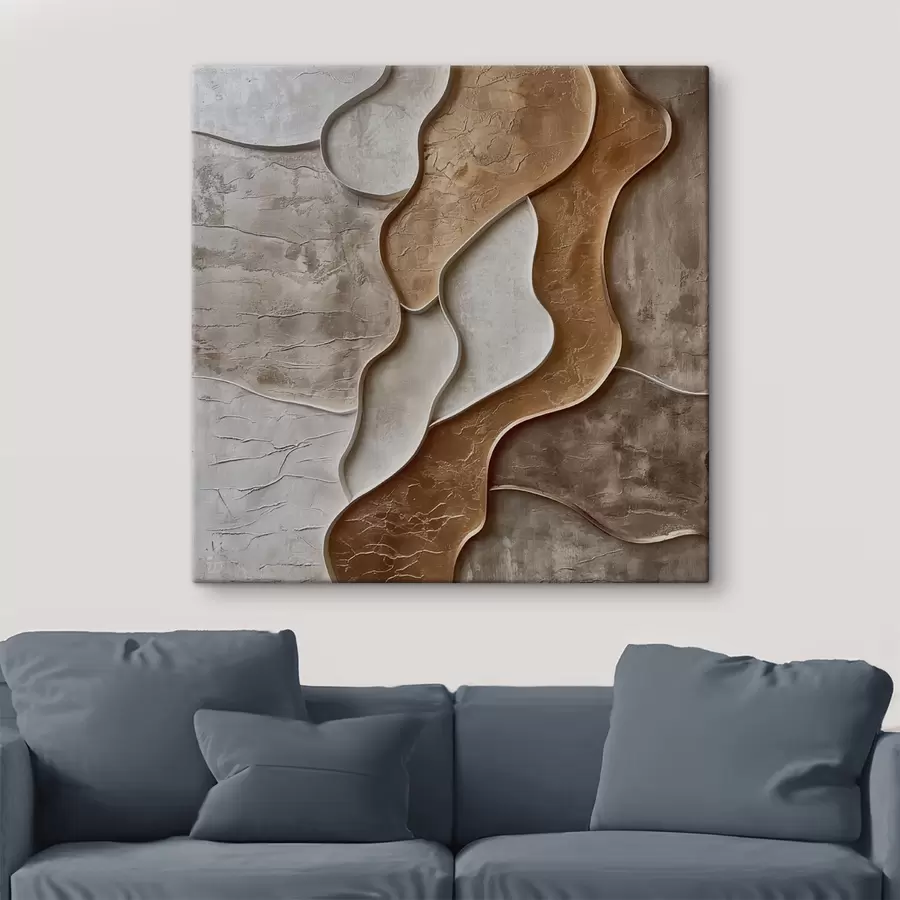 murales Ondas rocosas s44958