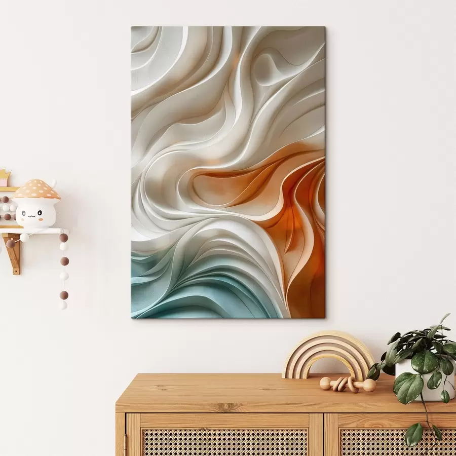 murales Líneas abstractas de colores s44967