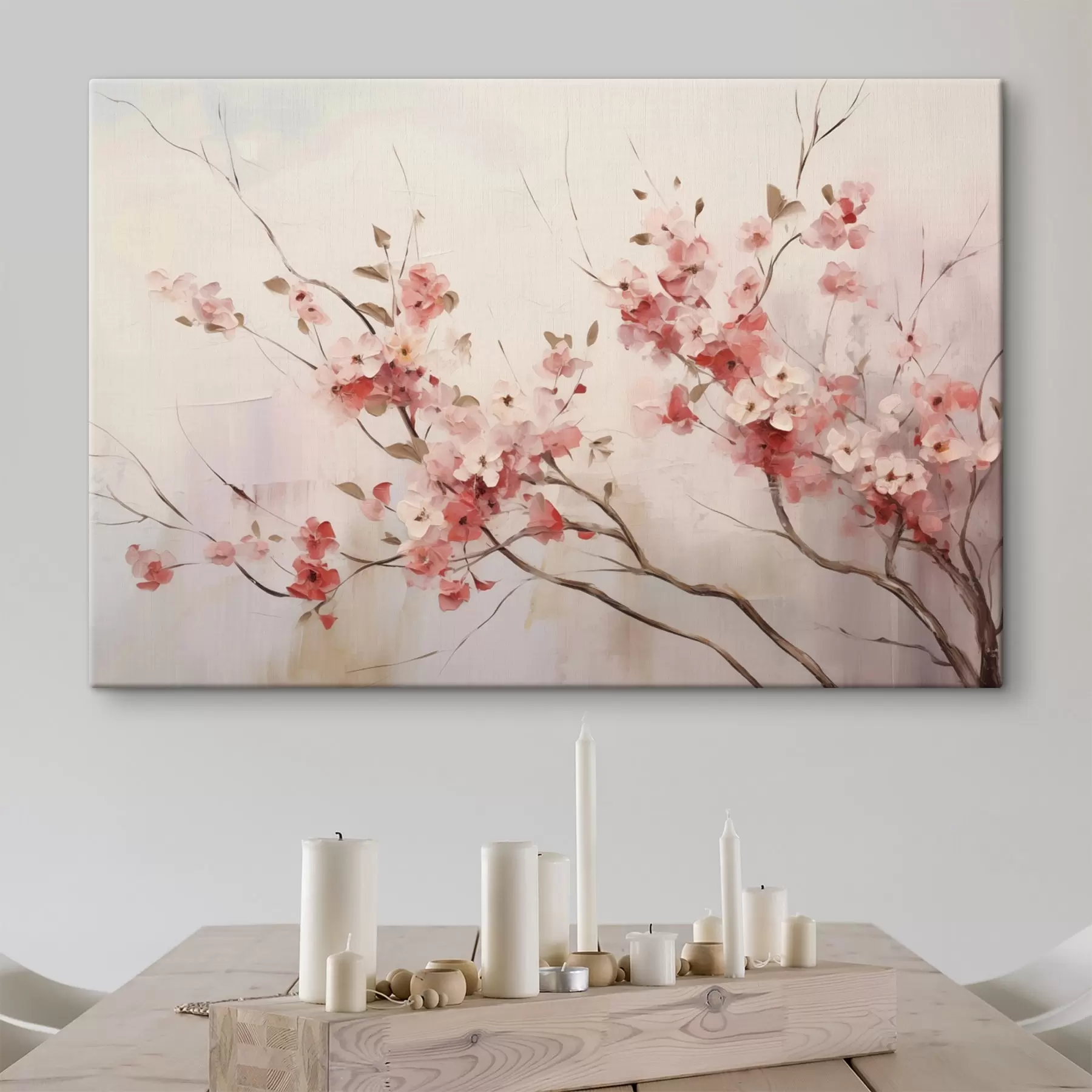 wall murals Cherry blossoms in watercolor style s44941