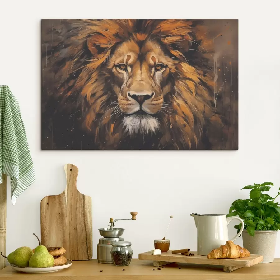 wall murals Lion s44995