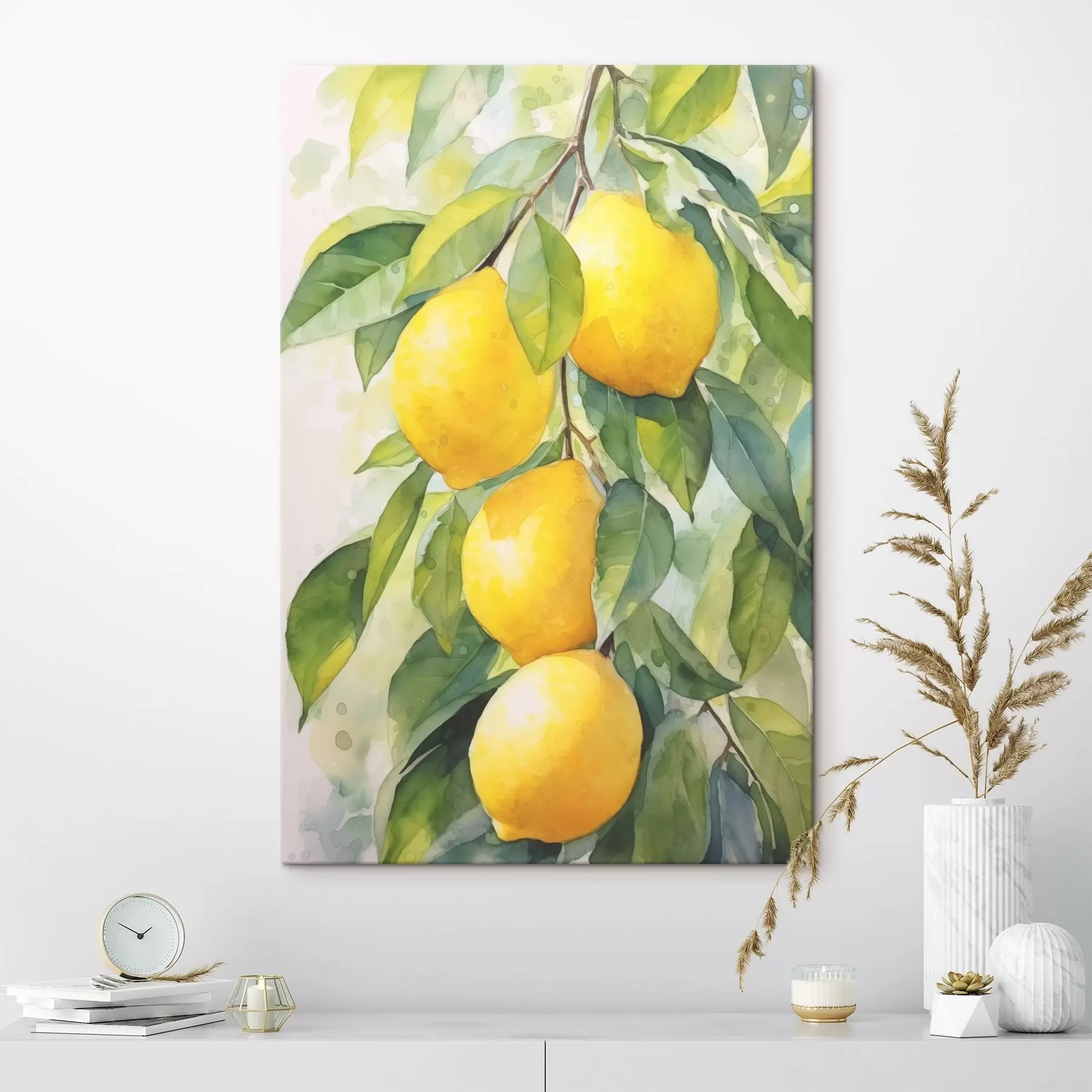 murales Rama de limones s45001