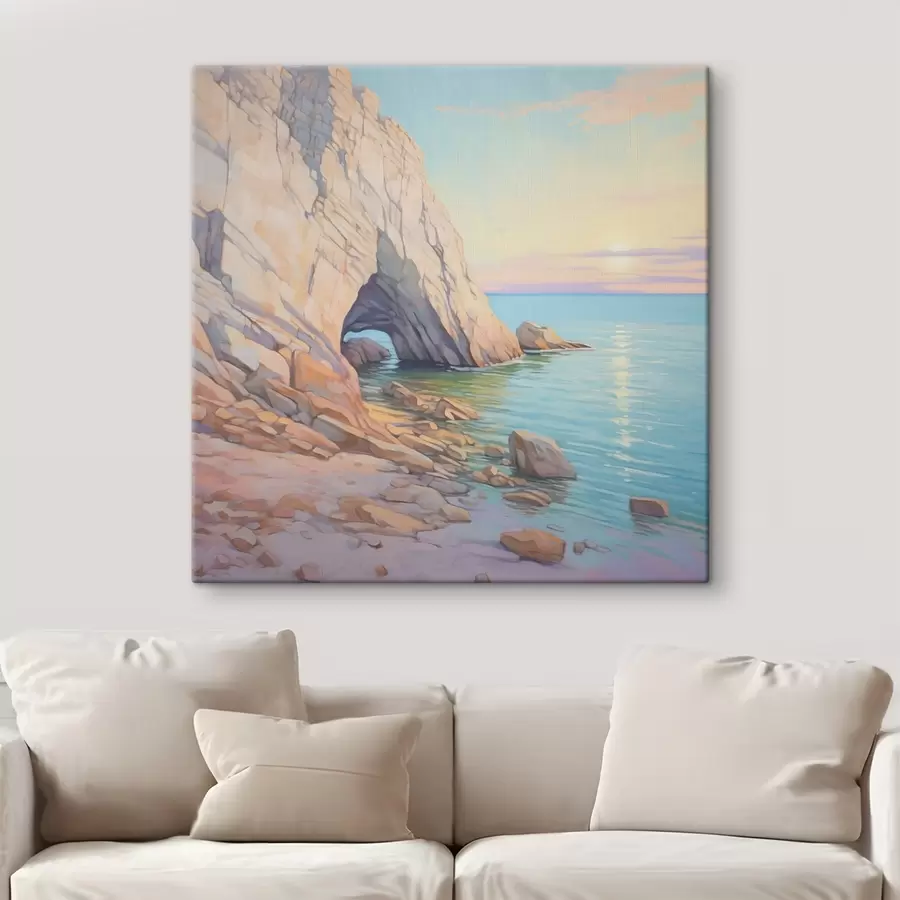 wall murals Rock by the sea s45022