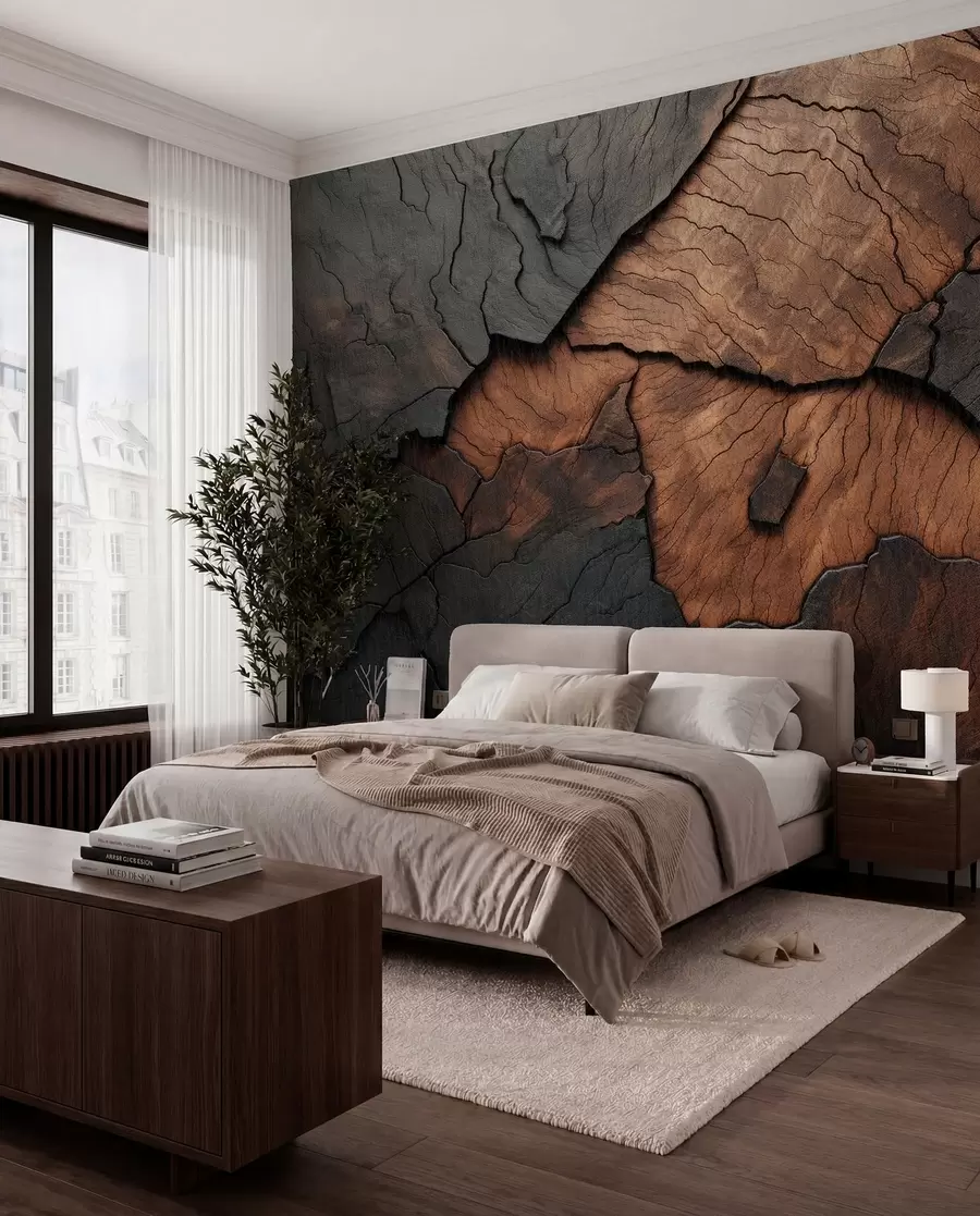 peintures murales bois, texture, fissures, sombre, écorce, surface w04237