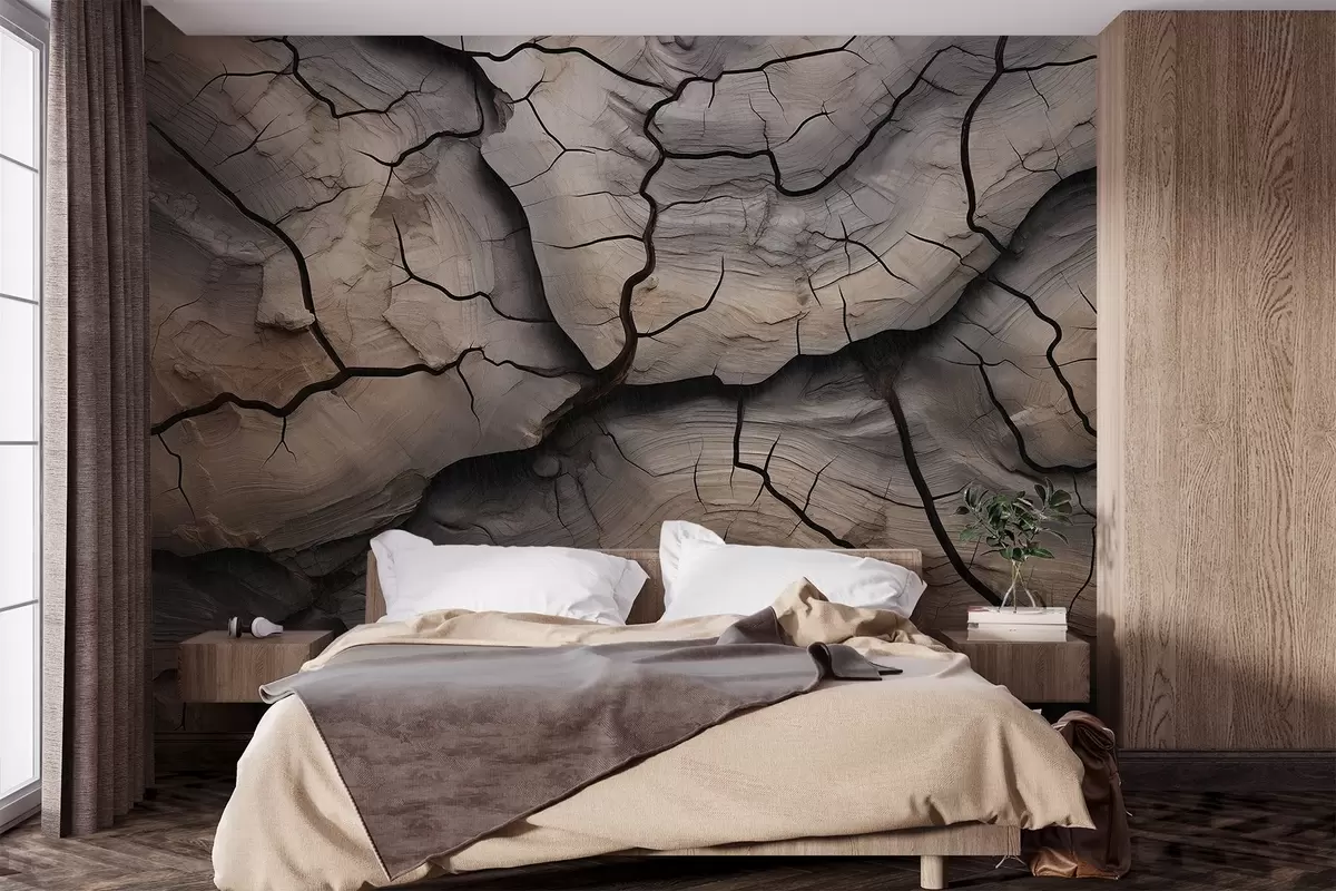 peintures murales bois, fissures, lumière, texture, écorce, naturel w04238