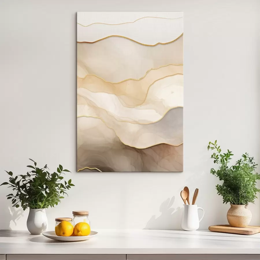 murales capas, beige, abstracto, textura, suave, tejido, natural, fluido, neutro s45088