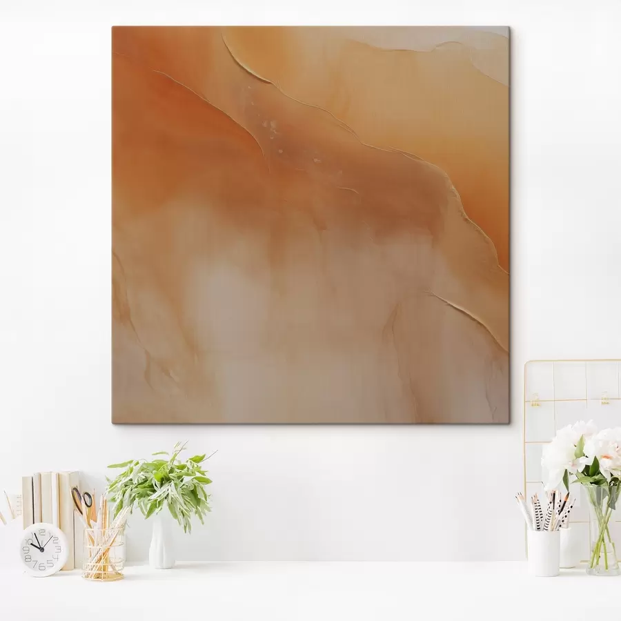 wall murals earth tones, soft layers, minimal, watercolor style, abstract movement, calm s45107