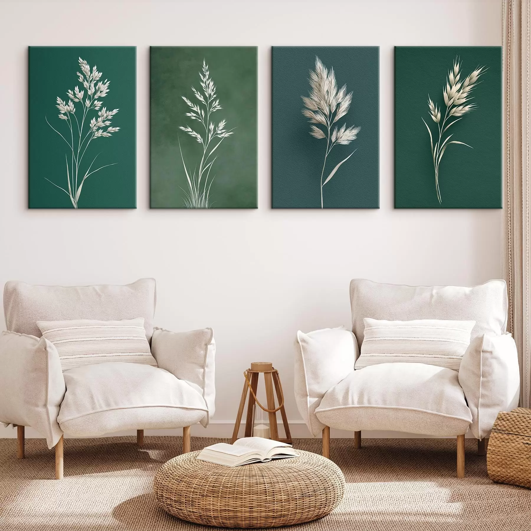 wall murals Evening Meadow Stillness m00489