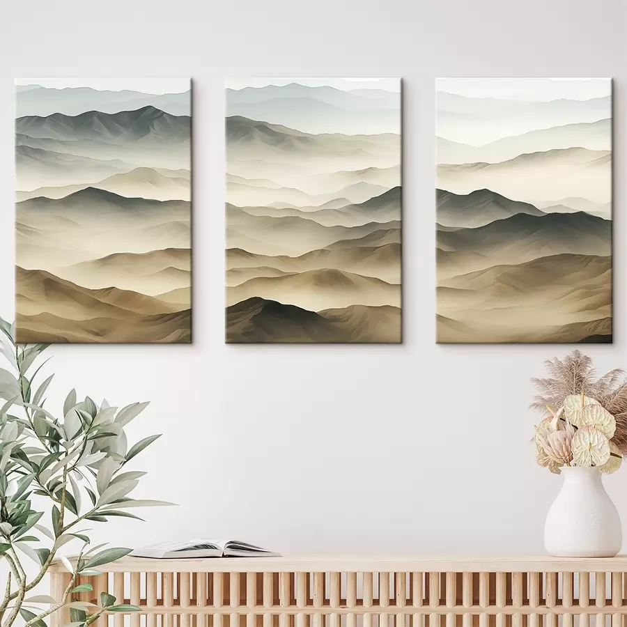 wall murals Silent Mountains m00490