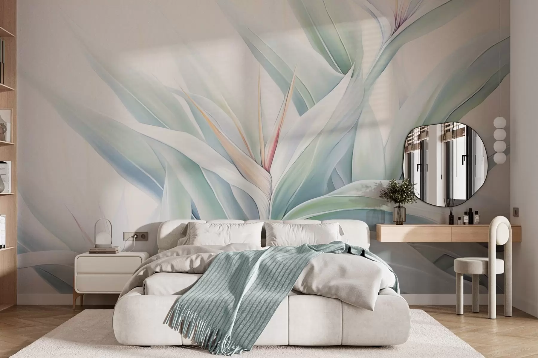 murales Follaje de Strelitzia w04264