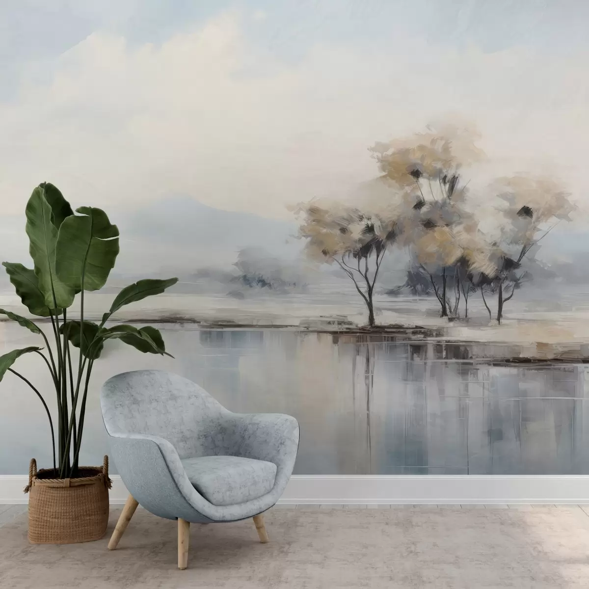 Wall Mural Photo Wallpaper Horizon serenity w04250