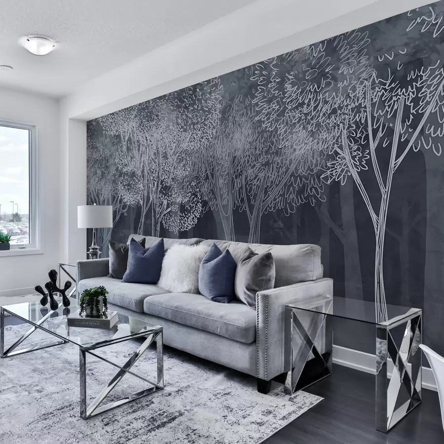 murales Frondosos árboles w04251v2