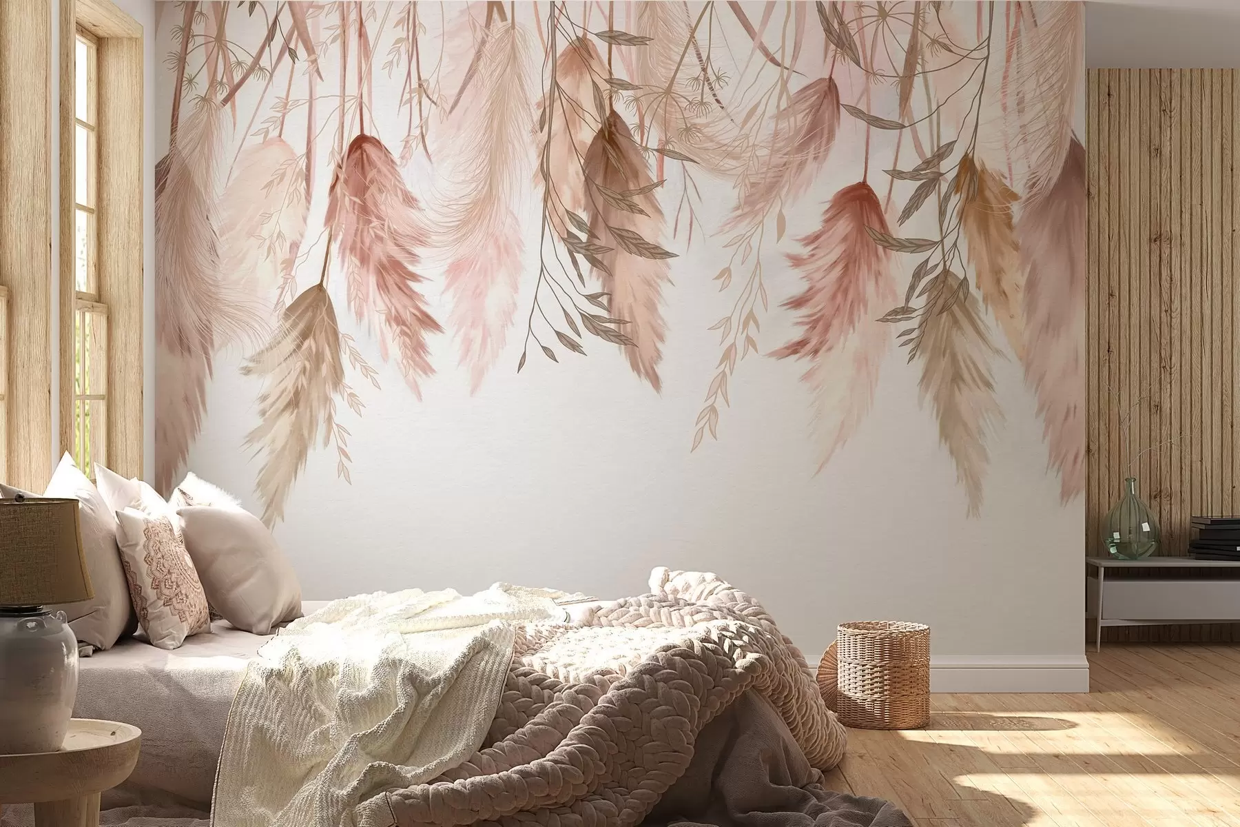 murales Flores secas w04253