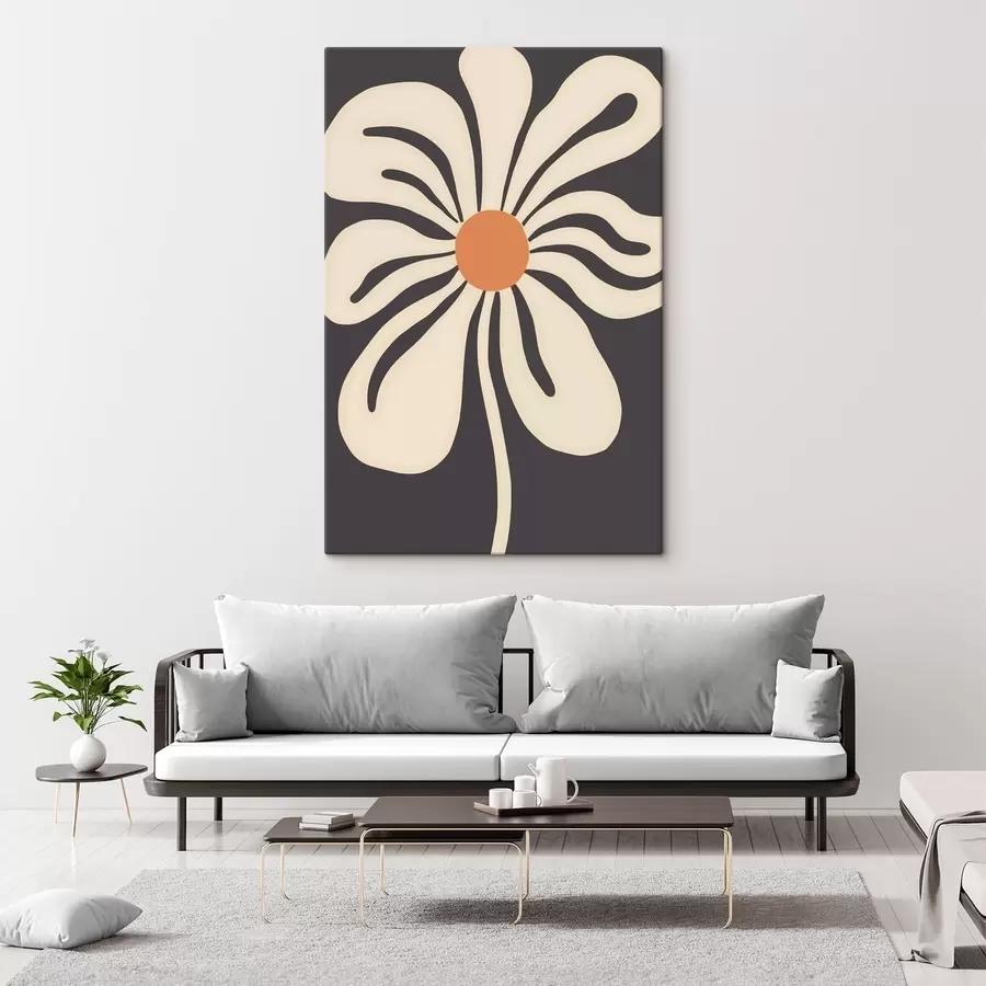 wall murals Stylized flower s45150