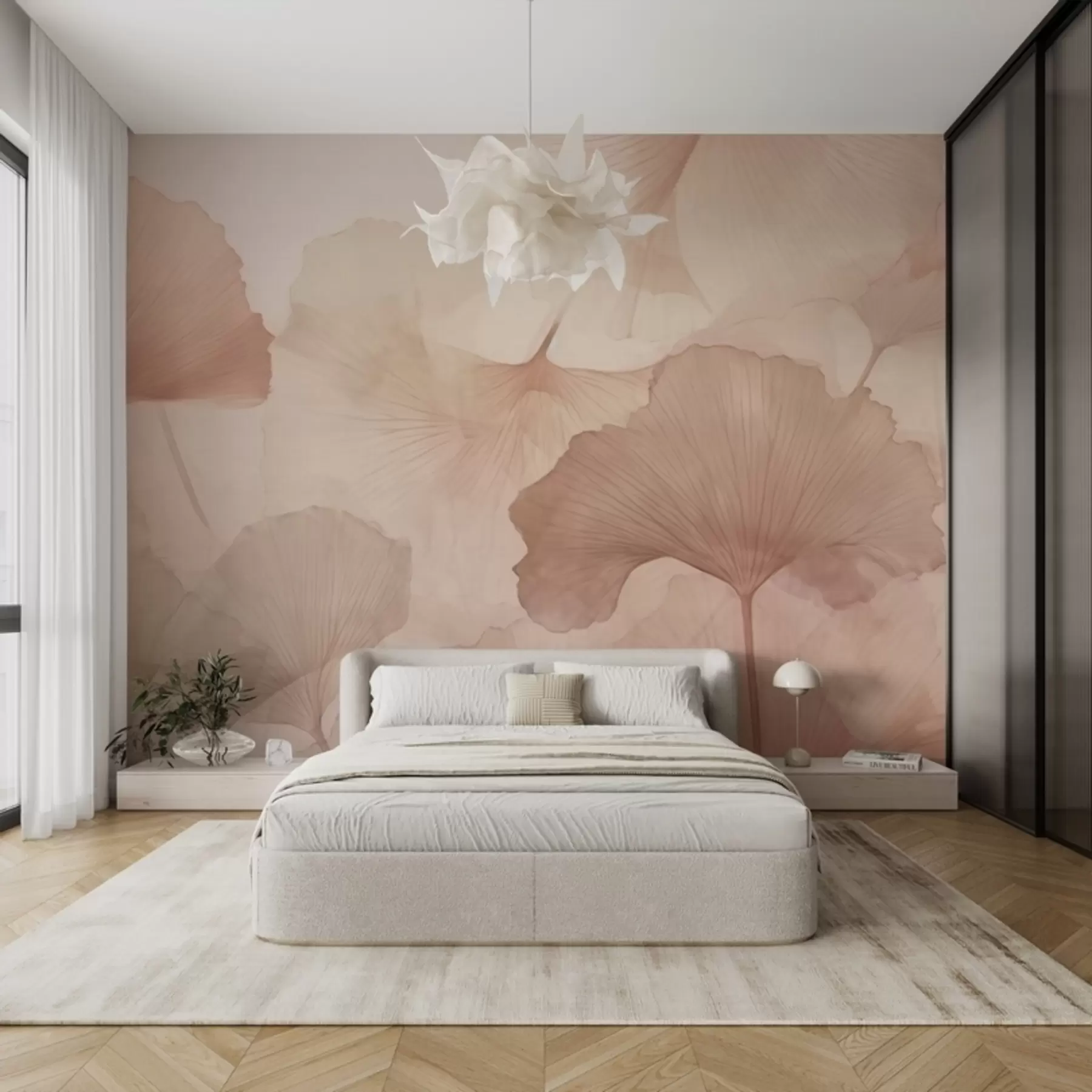 Wall Mural Photo Wallpaper Ginkgo leaves w04280