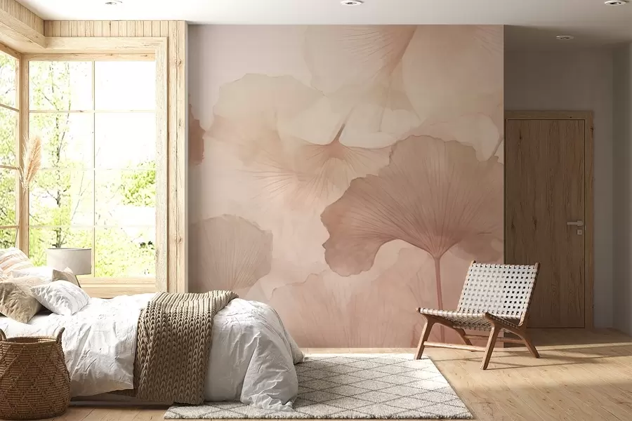 Wall Mural Photo Wallpaper Ginkgo leaves w04280