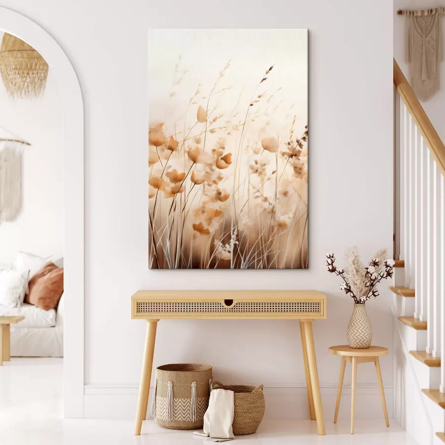 murales Flores silvestres abstractas s45063