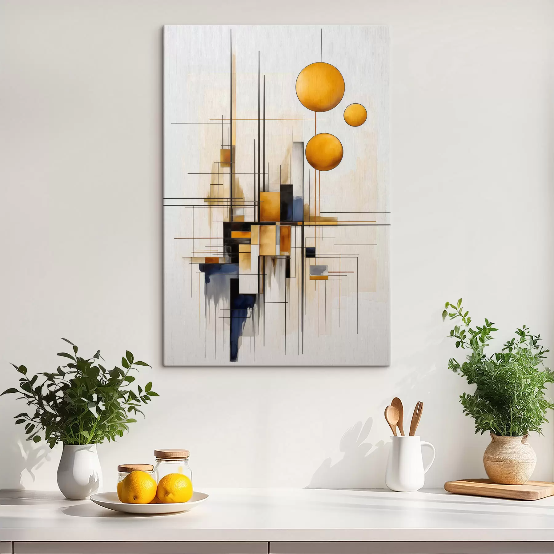 wall murals Geometric abstraction s45159
