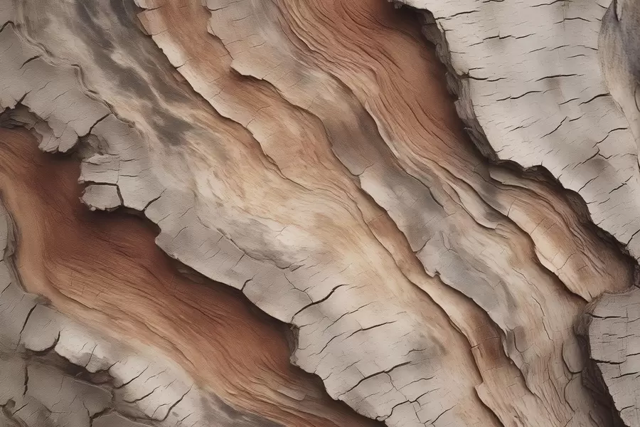 peintures murales Écorce d'arbre w04299