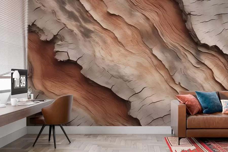 wall murals Tree bark w04299