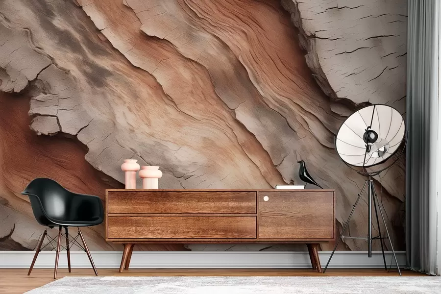 wall murals Tree bark w04299