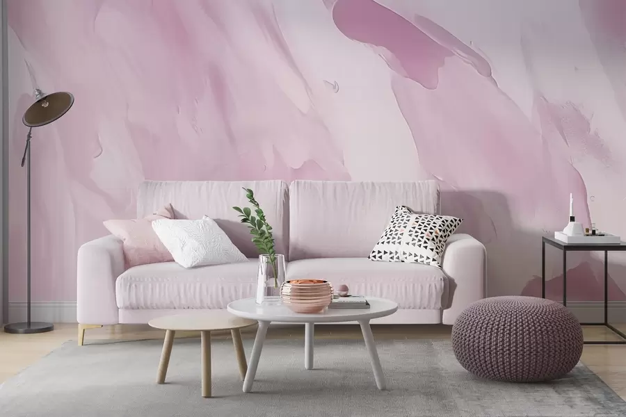 wall murals Brushstrokes on an abstract background with imitation of a worn texture w04287v2