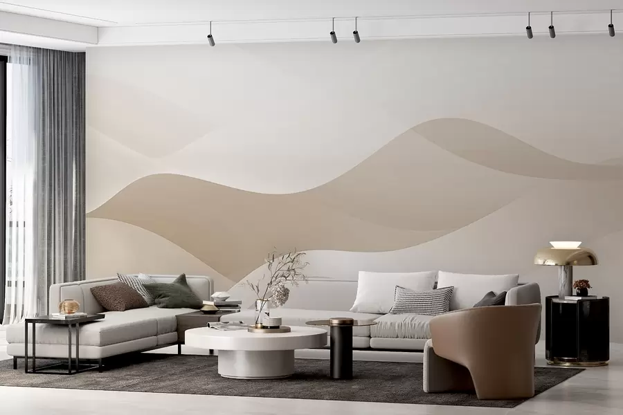 Wall Mural Photo Wallpaper Abstract waves w04288v2