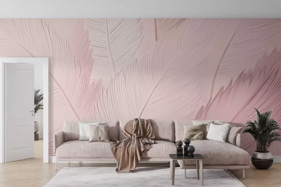 Wall Mural Photo Wallpaper Fluffy feathers w04289v1