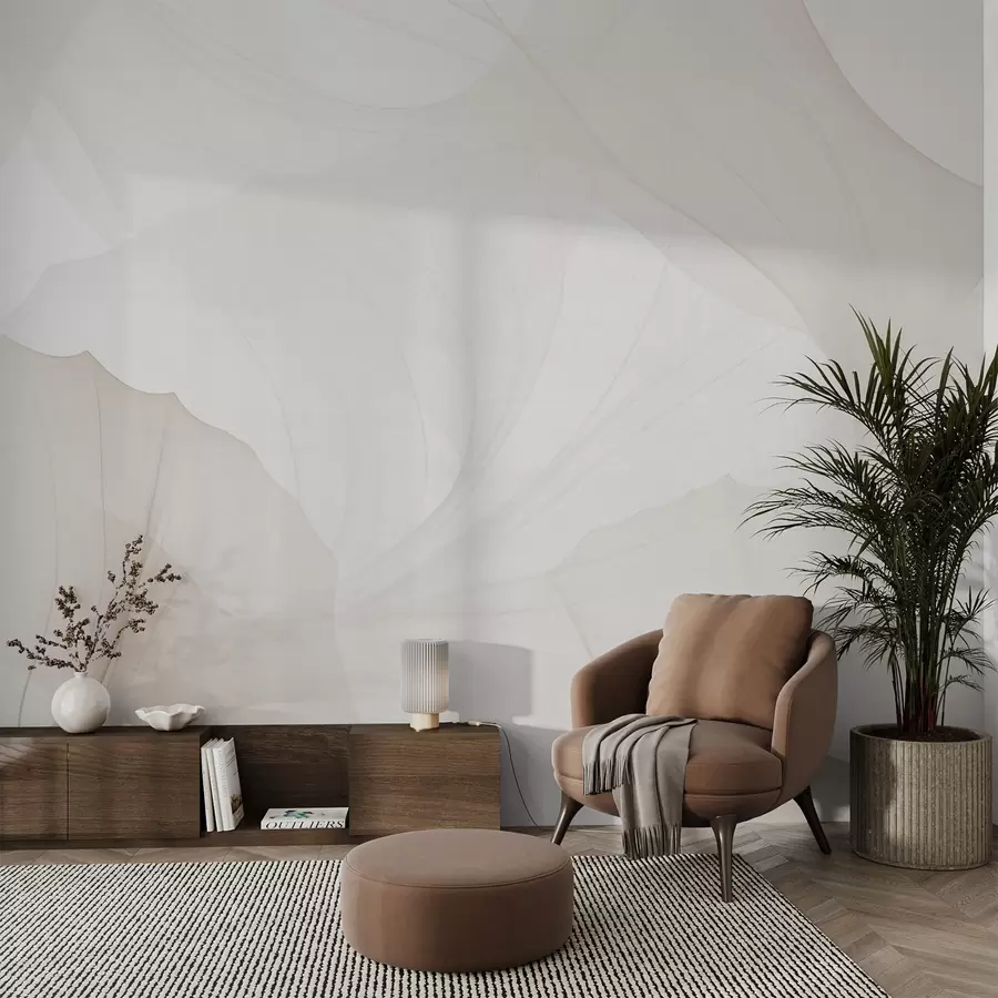 peintures murales Pétales transparents w04290