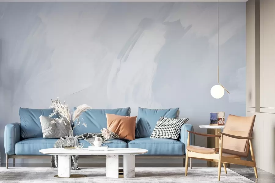 Wall Mural Photo Wallpaper Abstract strokes  with imitation of a worn texture w04291