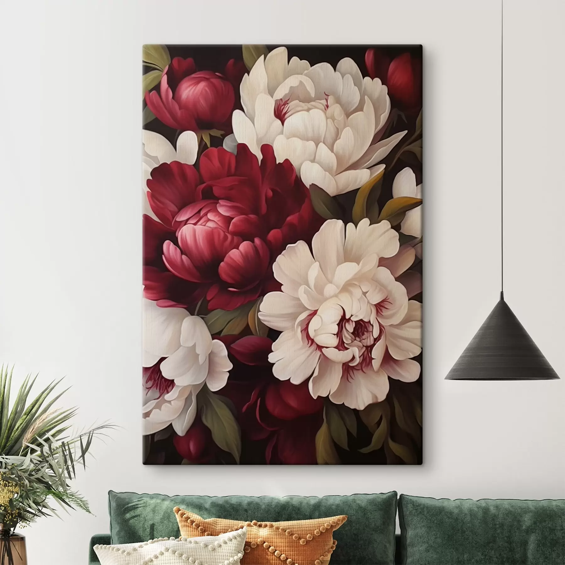 wall murals Peonies s45220