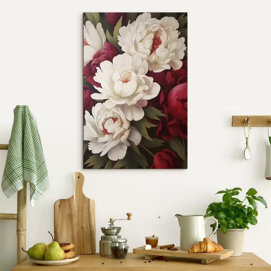 wall murals Peonies s45221