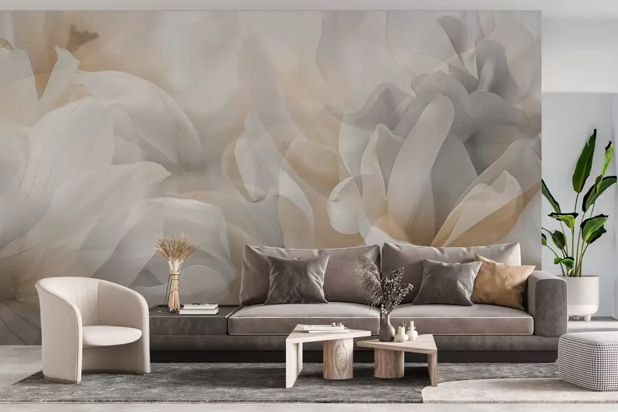 murales Flores semitransparentes w04320
