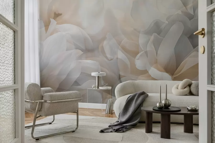 murales Flores semitransparentes w04320