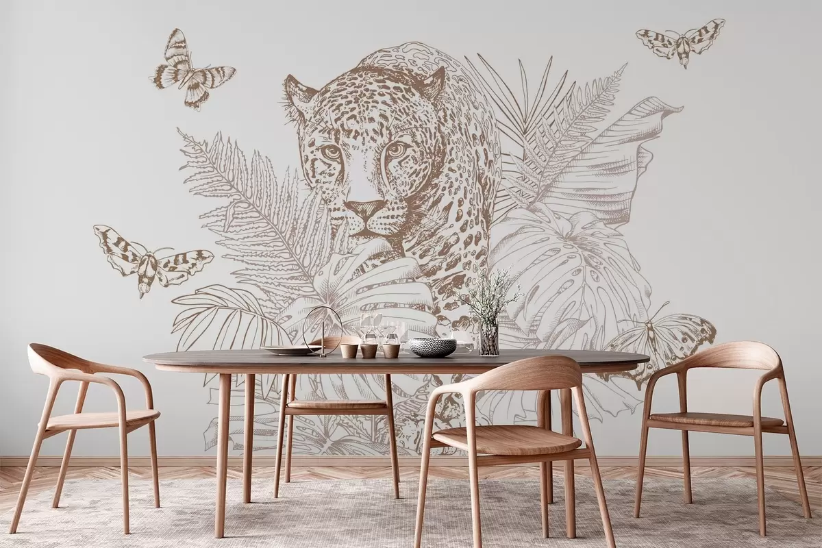 murales Leopardo w04358v1