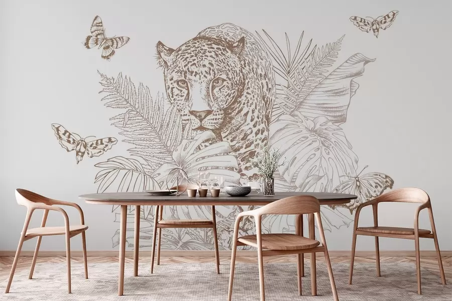 murales Leopardo w04358v1