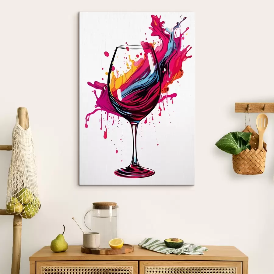 murales Un vaso con pinturas s45269