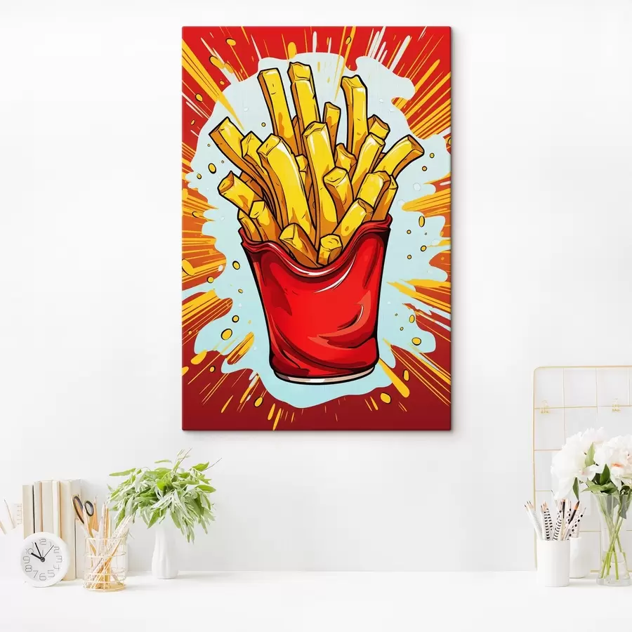 murales Patatas fritas s45276