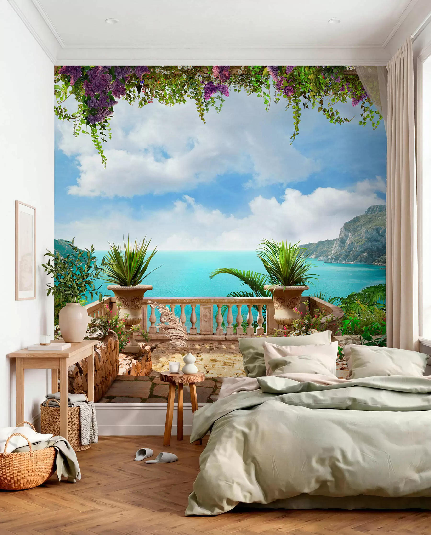 peintures murales Véranda, vue sur la baie u68055