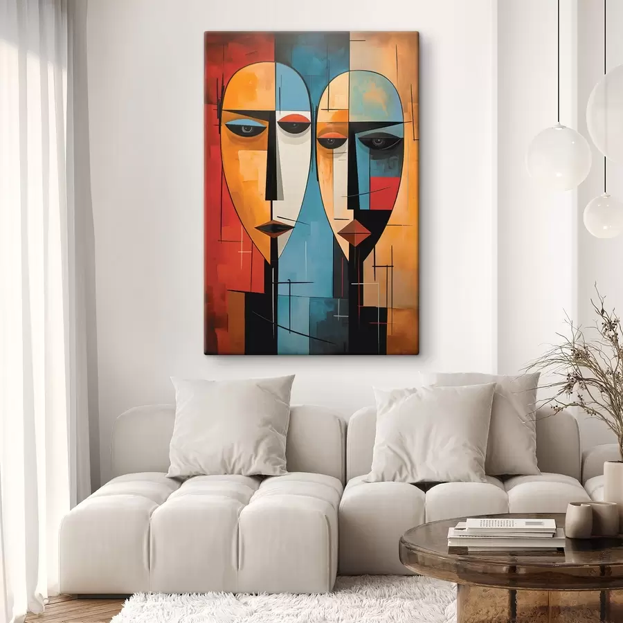 murales Caras abstractas s45236