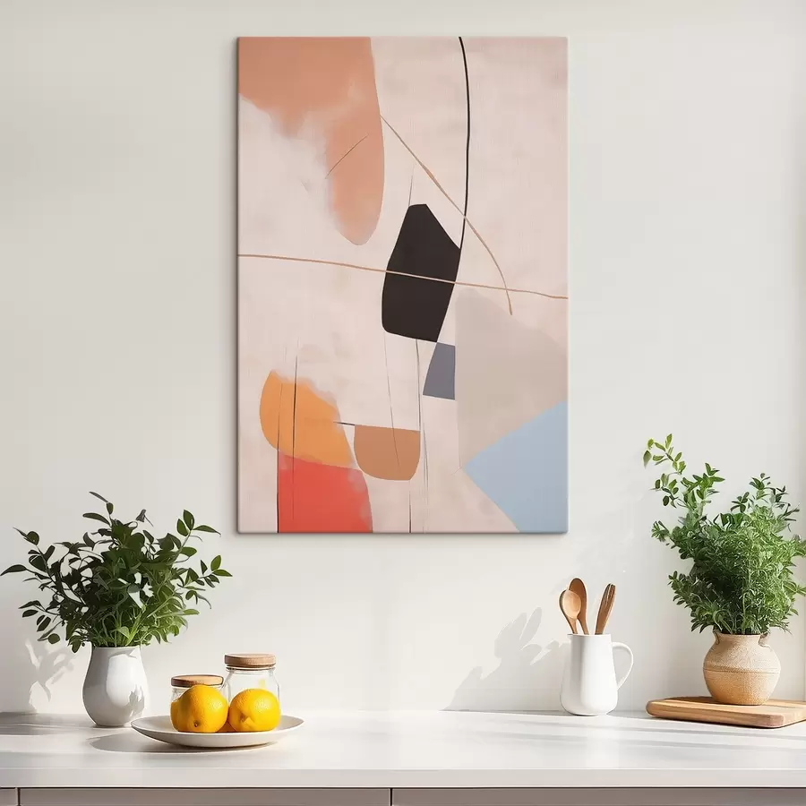 murales Abstracción geométrica s45299