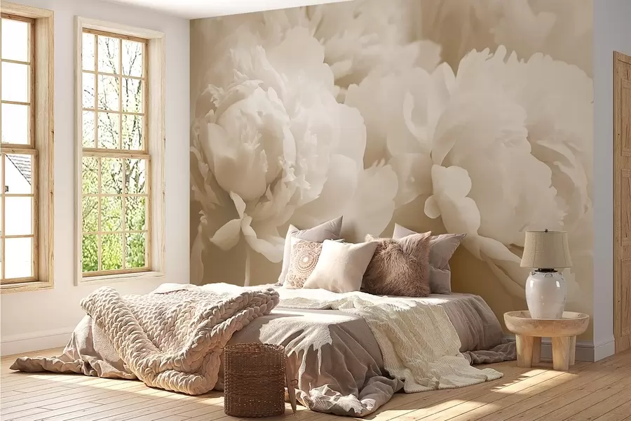 wall murals Peonies w04336v1
