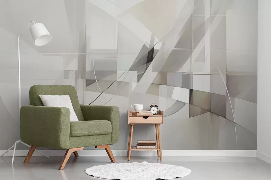 Wall Mural Photo Wallpaper Abstract geometry w04380v1