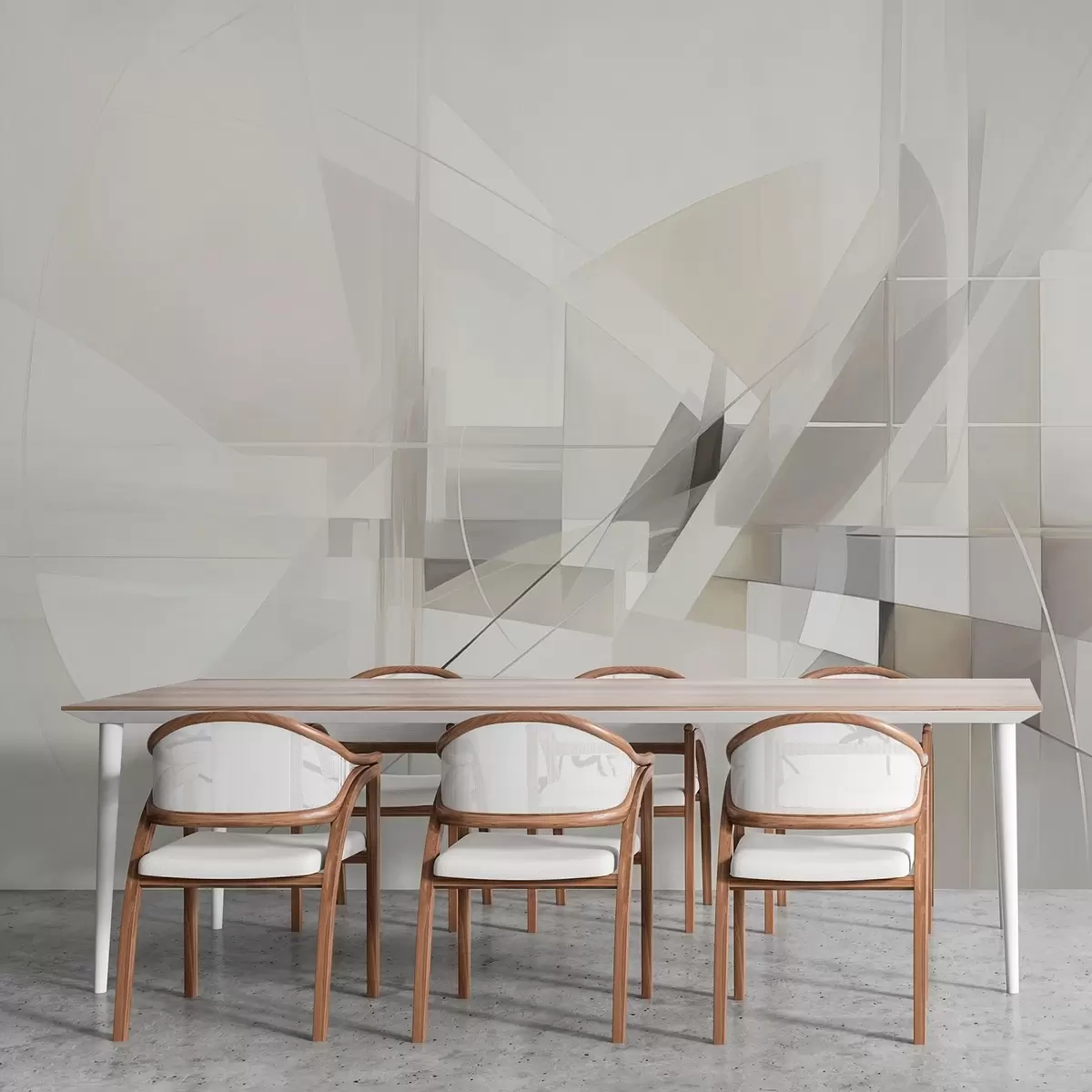 murales Geometría abstracta w04380v1